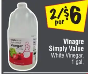 El Super Simply Value White Vinegar offer
