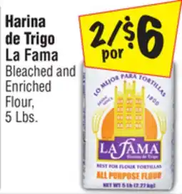 El Super Bleached and Enriched Flour offer