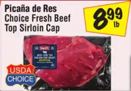 El Super Choice Fresh Beef Top Sirloin Cap offer