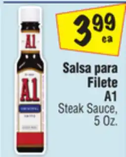 El Super A1 Steak Sauce offer