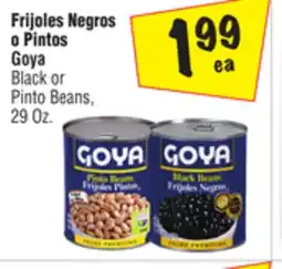 El Super Goya Black or Pinto Beans offer