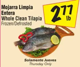 El Super Whole Clean Tilapia offer