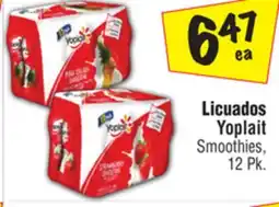 El Super Yoplait Smoothies offer