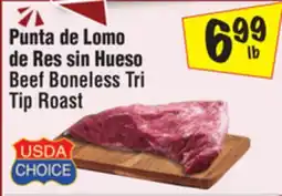 El Super Beef Boneless Tri Tip Roast offer
