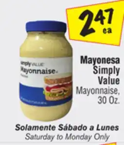 El Super Mayonnaise offer