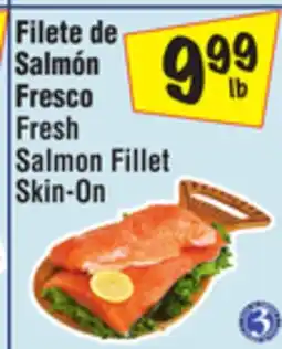 El Super Fresh Salmon Fillet Skin-On offer