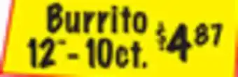 El Super Burrito offer
