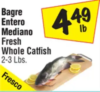 El Super Fresh Whole Catfish offer