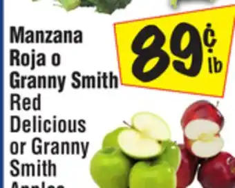 El Super Red Delicious or Granny Smith Apples offer