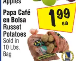 El Super Russet Potatoes offer