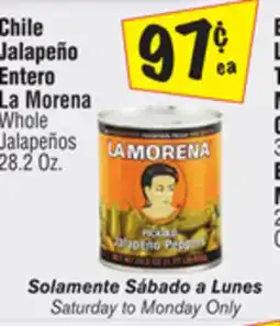 El Super Whole Jalapeños offer