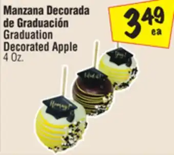 El Super Graduation Decorated Apple offer