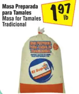 El Super Masa for Tamales Tradicional offer