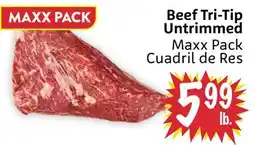 Foodmaxx Beef Tri-Tip Untrimmed offer