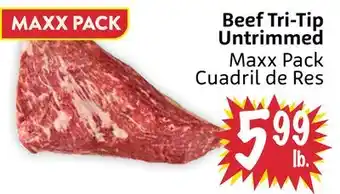 Foodmaxx Beef Tri-Tip Untrimmed offer