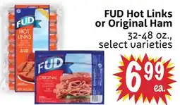 Foodmaxx FUD Hot Links or Original Ham offer