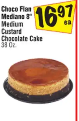 El Super 8 Medium Custard Chocolate Cake offer