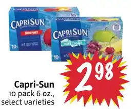 Foodmaxx Capri-Sun offer