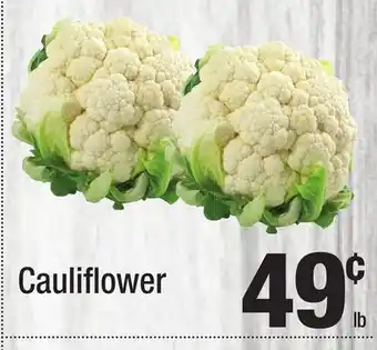 Super King Markets Cauliflower offer