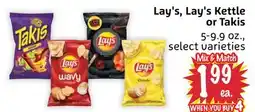 Foodmaxx Lay's, Lay's Kettle or Takis offer