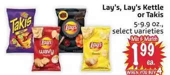 Foodmaxx Lay's, Lay's Kettle or Takis offer