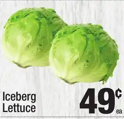 Super King Markets Iceberg Lettuce offer