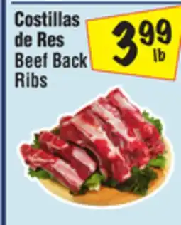 El Super Beef Back Ribs offer