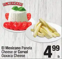 Super King Markets El Mexicano Panela Cheese or Corval Oaxaca Cheese offer