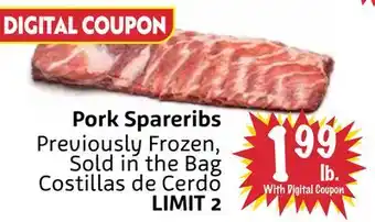Foodmaxx Pork Spareribs offer