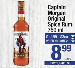 Super King Markets Captain Morgan Original Spice Rum offer