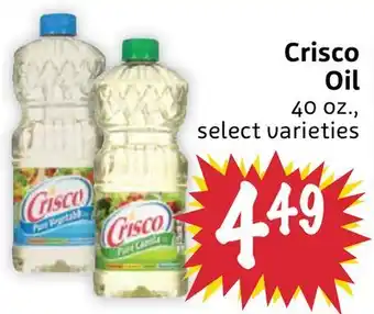 Foodmaxx Crisco Oil offer