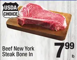 Super King Markets Beef New York Steak offer