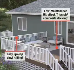 Menards 24' x 16' Leighton Deck Material List offer