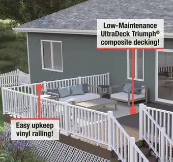Menards 24' x 16' Leighton Deck Material List offer