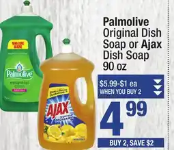 Super King Markets Palmolive Original Dish Soap or Ajax Dish Soap offer