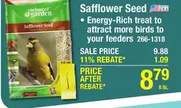 Menards Enchanted Garden Safflower Premium Wild Bird Food Seed - 8 lb offer