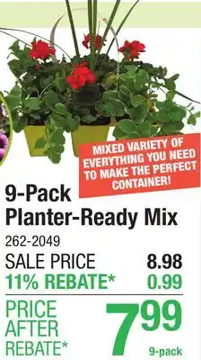 Menards Create a Container Mix Plants - 9 Pack offer
