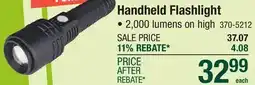 Menards Feit Electric 2000 Lumen LED Handheld Flashlight offer