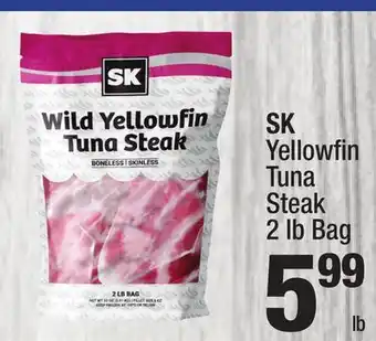 Super King Markets SK Yellowfi n Tuna Steak offer