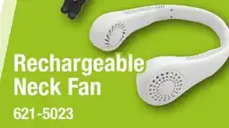 Menards Rechargeable Bladeless Neck Fan offer
