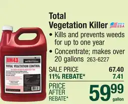 Menards RM43 Concentrate Weed Killer - 1 gal offer