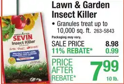 Menards Sevin Granular Garden Insect Killer - 10 lb offer