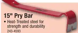 Menards Tool Shop 15 Flat Pry Bar offer
