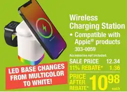 Menards Xtreme Power 15W 4-in-1 Wireless Charging Station offer