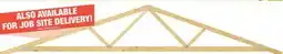 Menards 24' Residential Common Truss 4/12 Pitch 62 offer