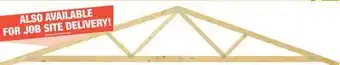 Menards 24' Residential Common Truss 4/12 Pitch 62 offer