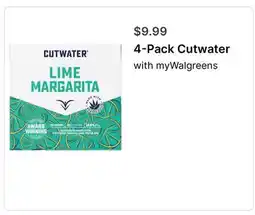 Walgreens 4-Pack Cutwater offer