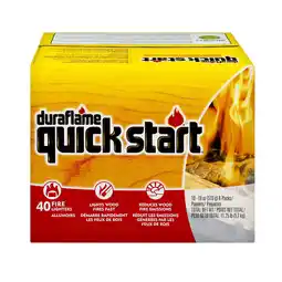 Walmart duraflame quick start Firelighters – 10-4pks offer