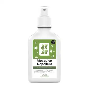 Walmart Hello Bello Mosquito Repellent, Made with Natural Lemongrass and Peppermint Oils, 6.7 oz offer