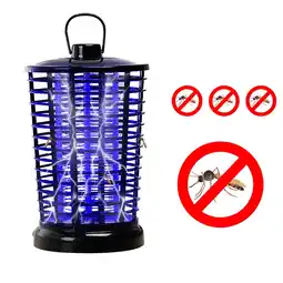 Walmart Vadktai Indoor & Outdoor Hanging Bug Zapper with Power Cord, Black offer